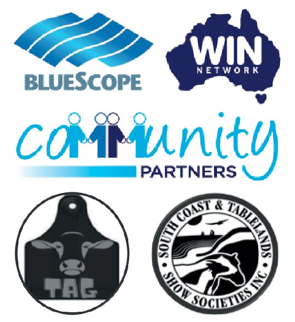 Bluescope Win community partners logos